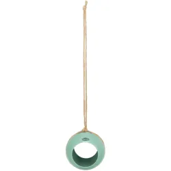 Venkovní krmítko Baňka k zavěšení, ø 12 cm, kov, mátová TRIXIE