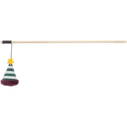 Xmas Hat Rod, hrací prut s čepičkou , s catnipem, 46 cm TRIXIE