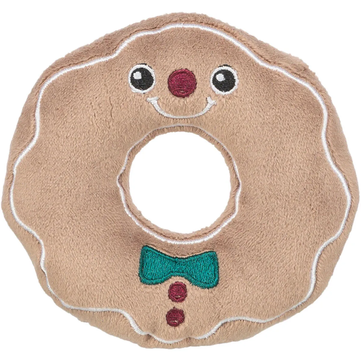 Xmas Mr. Donut, vánoční plyšový pan Donut ø 10 cm TRIXIE