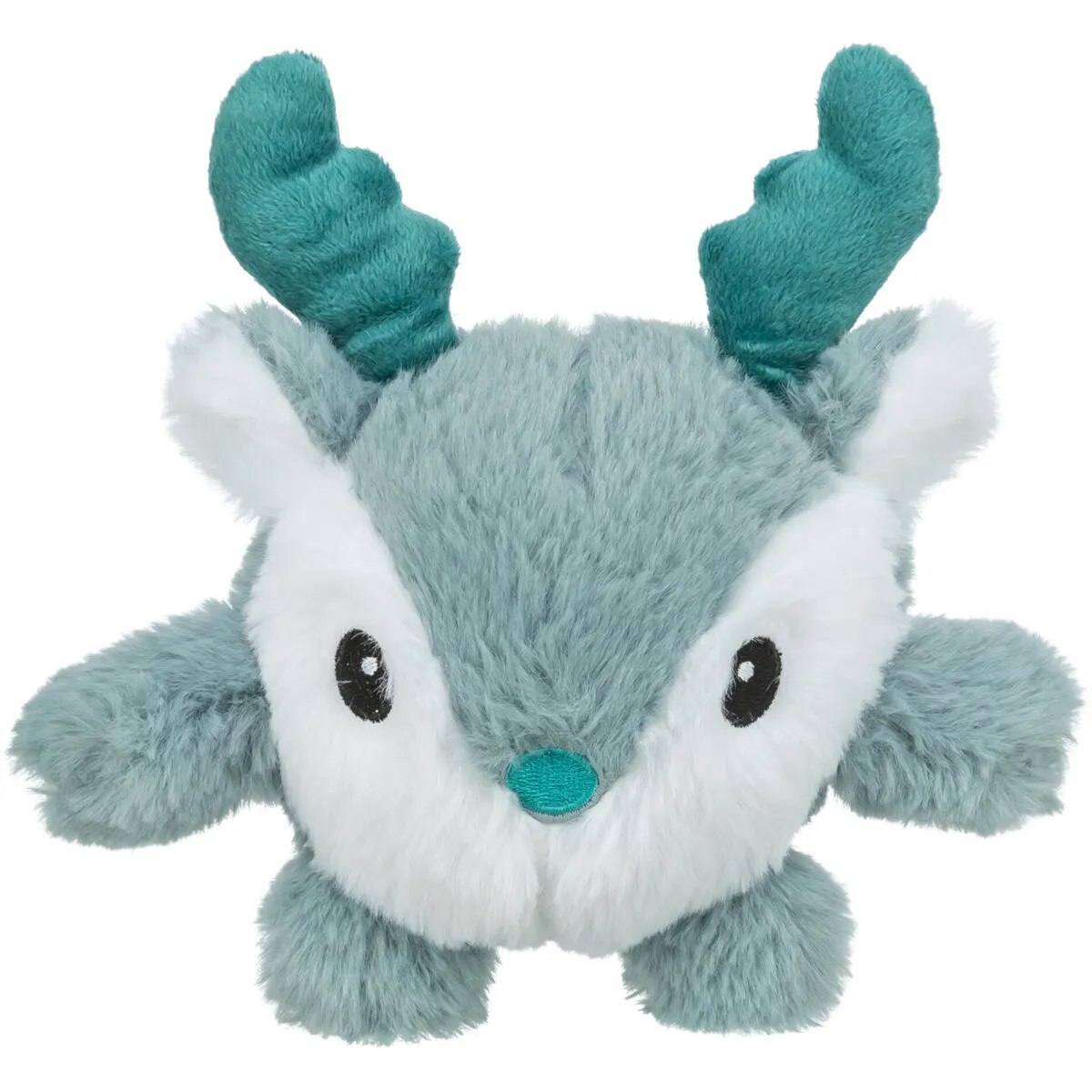 Xmas Reindeer, vánoční plyšový sob - míček, 18 cm TRIXIE