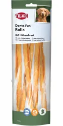 Denta Fun Rolls s kuřecím prsem, 26 cm, 4 × 30 g TRIXIE