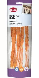 Denta Fun Rolls, tyčinky s králíkem, 26 cm, 4 × 30 g TRIXIE