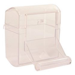 TRIXIE Krmítko kryté, průhledné 70ml/7x7cm