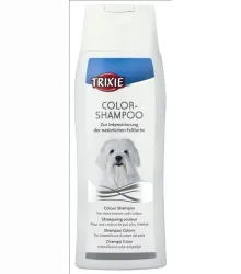 TRIXIE Šampon Color tónovací bílá srst pes 250 ml