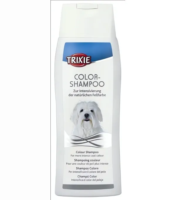 TRIXIE Šampon Color tónovací bílá srst pes 250 ml