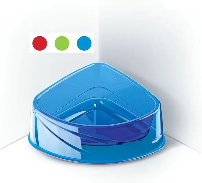 Miska CORNER LUX Small 20 x 15 x 8 cm SIERA - Plast
