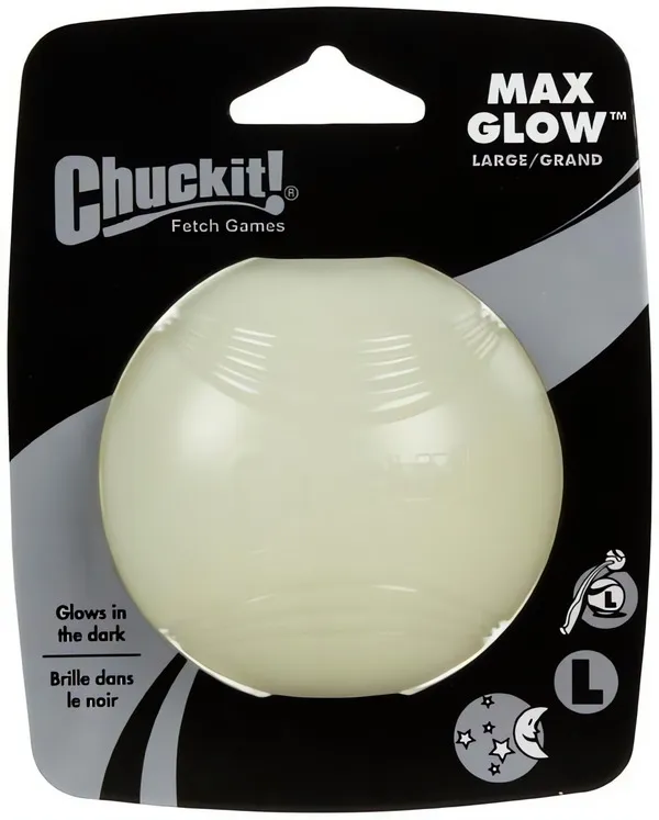 Míček Chuckit! Glow Large 7,5cm - svítící