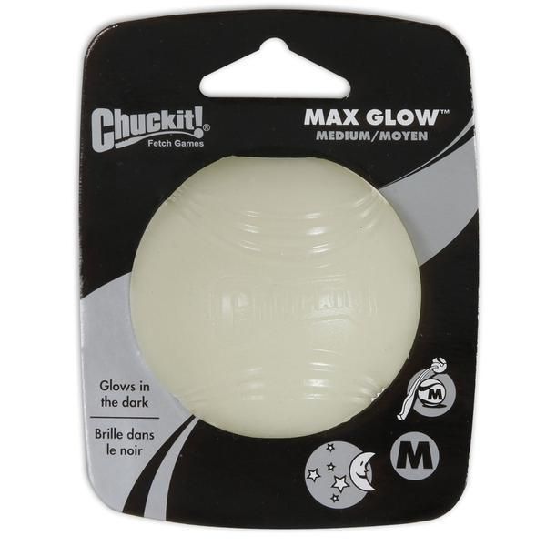 Míček Chuckit! Glow Medium 6,5cm - svítící