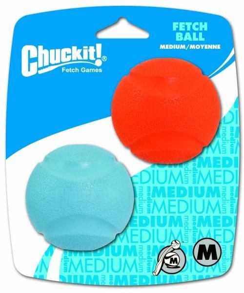 Míčky Chuckit! Fetch Medium 6,5cm - 2 na kartě