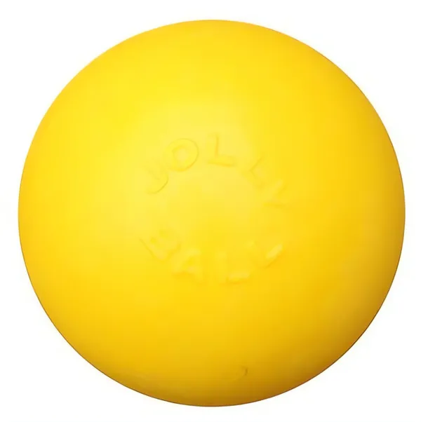 Jolly Ball Bounce-n-Play 20 cm - míč žlutý (s vůní banánu) Jolly Pets