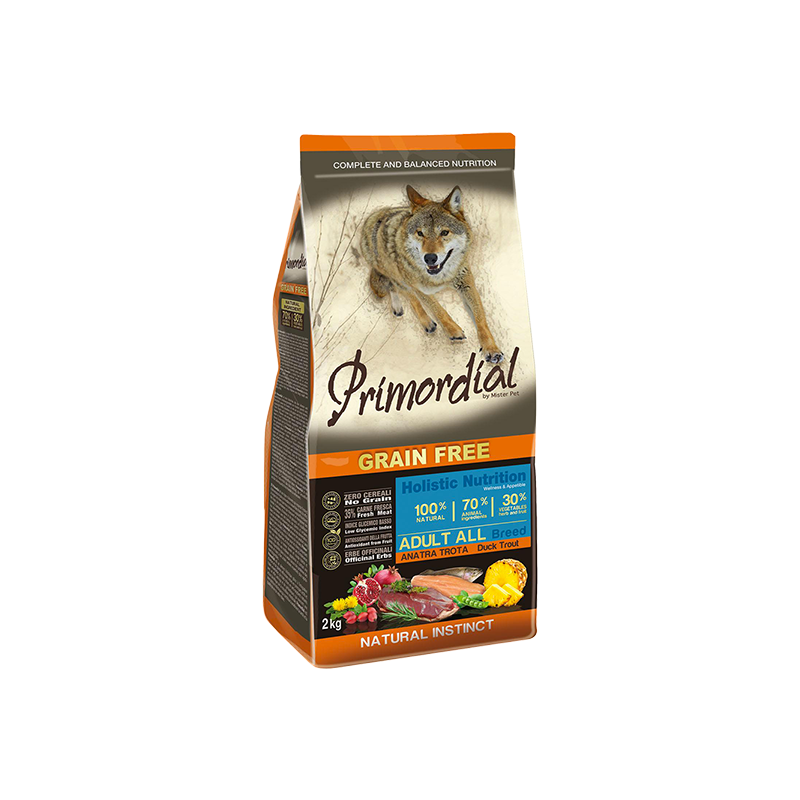 PRIMORDIAL Dog Adult Trout & Duck 2kg