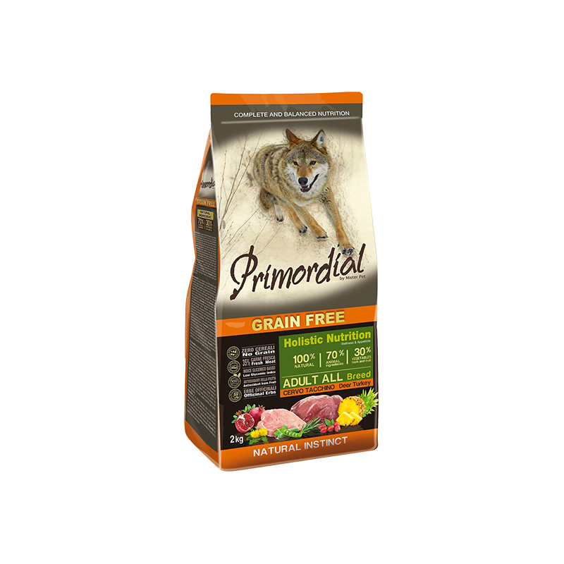 PRIMORDIAL Dog Adult Deer & Turkey 2kg
