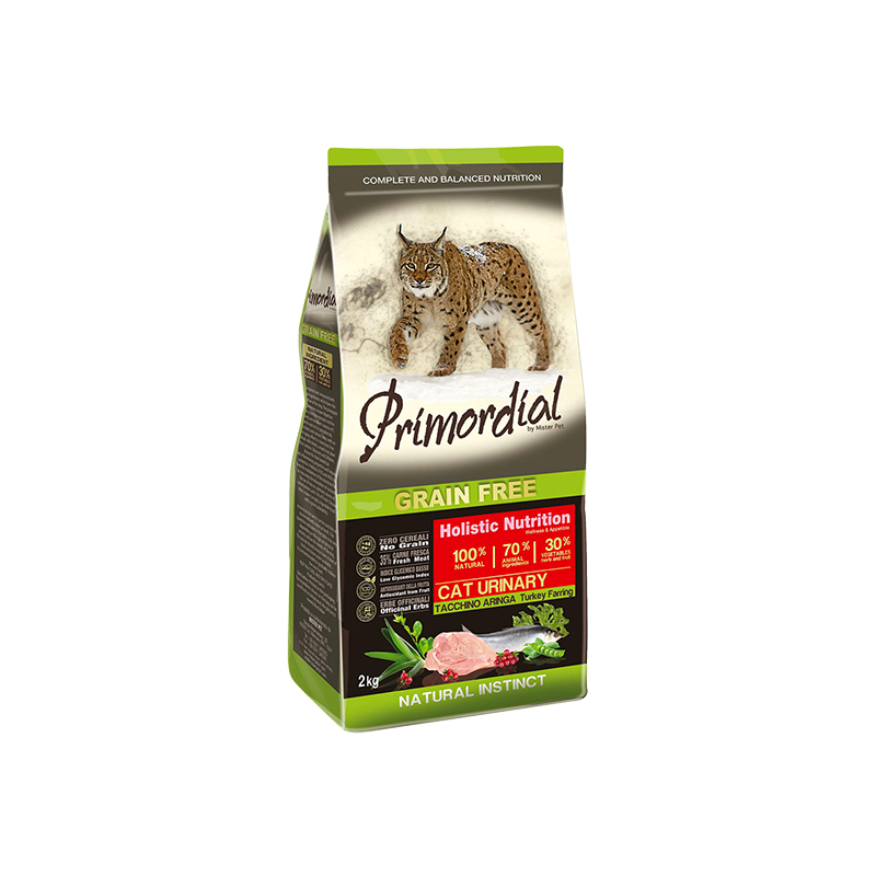 PRIMORDIAL Cat Urinary Turkey & Herring 2kg