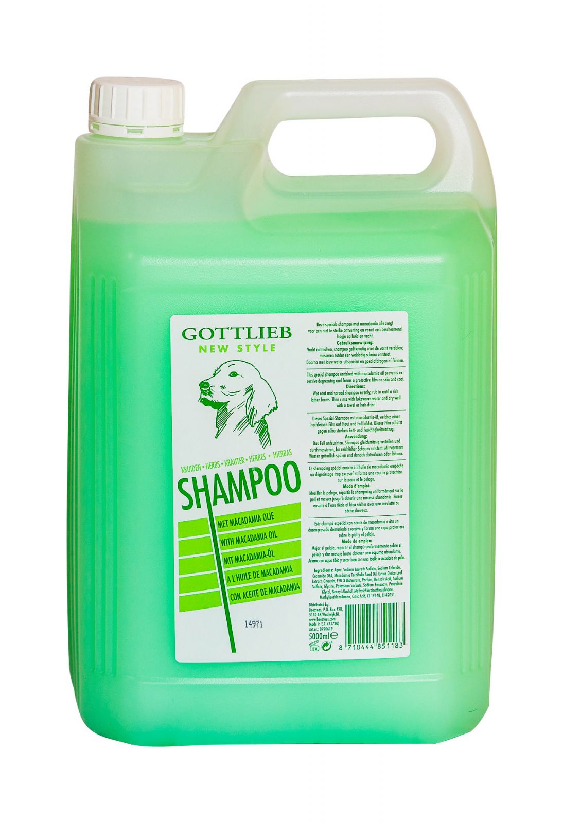Gottlieb Bylinkový šampon 5 l s makadamovým olejem