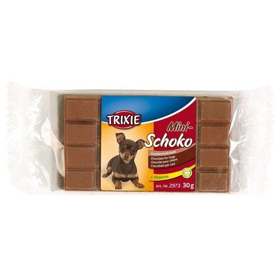 Mini Schoko - čokoláda s vitamíny hnědá 30g - TRIXIE