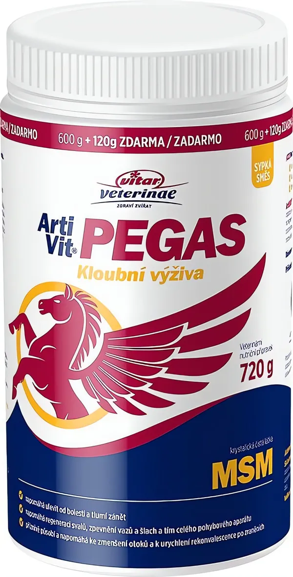 VitarVet ArtiVit Pegas MSM 720g VITAR Veterinae