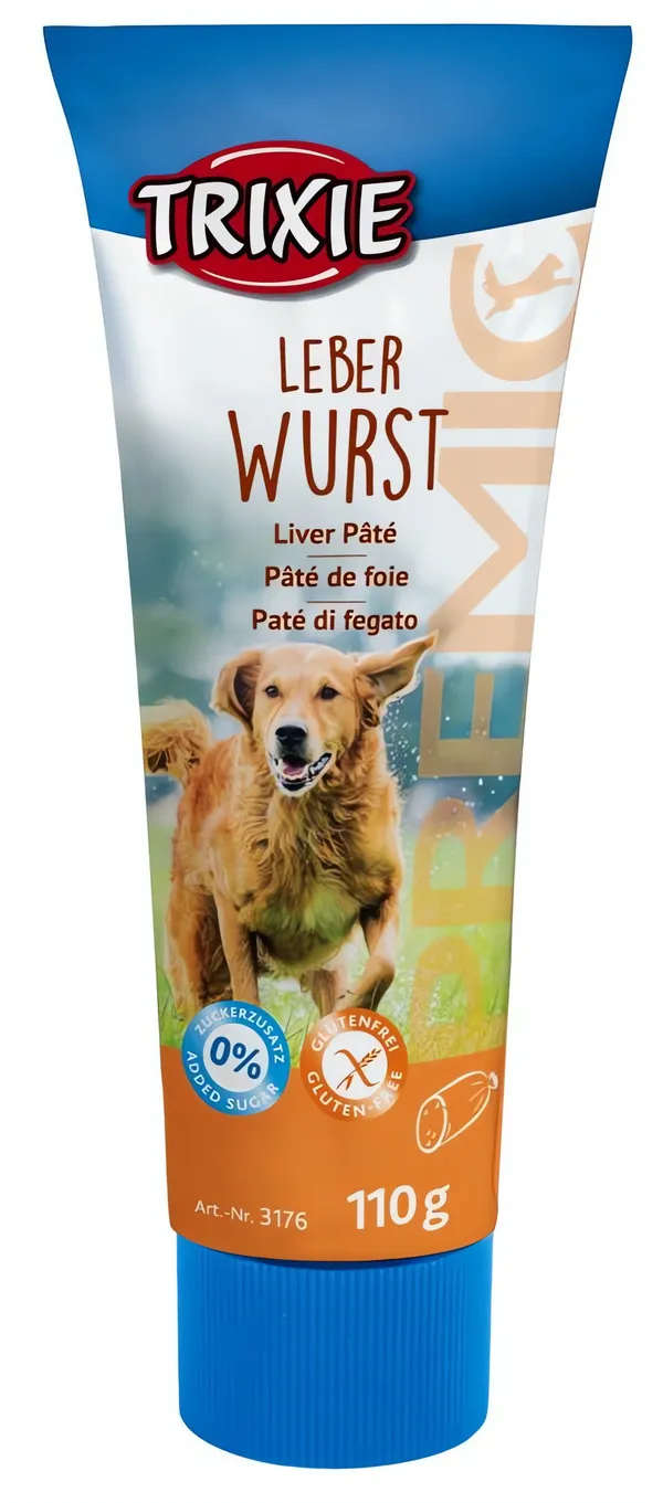 Premio LEBERWURST - játrová paštika pro psy 110 g TRIXIE