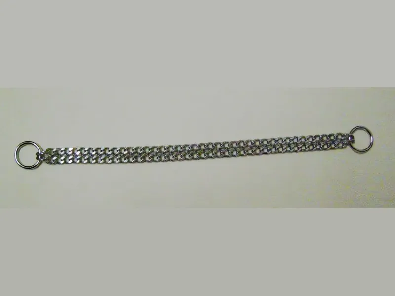 Stahovací obojek dvouřadý 30cm/2mm MOL