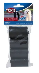 Náhradní sáčky na trus (4 role á 20 černých sáčků)