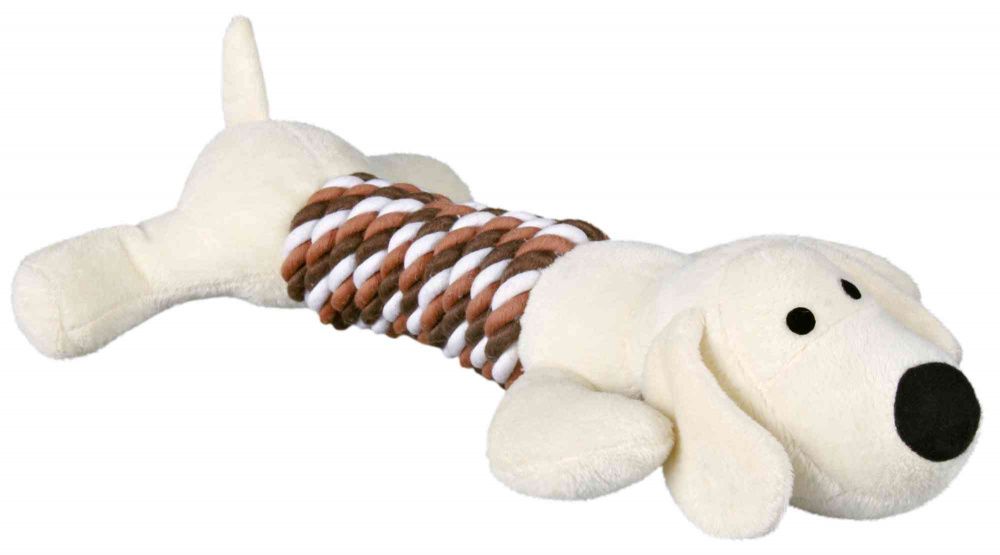 Plyšová aportovací zvířátka pes/hroch 32 cm TRIXIE