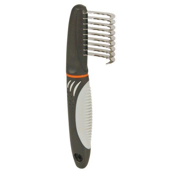 Prořezávač, zahnuté zuby s protiskluz.rukojetí 19 cm/5,5cm TRIXIE