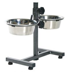 Psí bar, výška 50cm, 2x miska2,8l/24cm