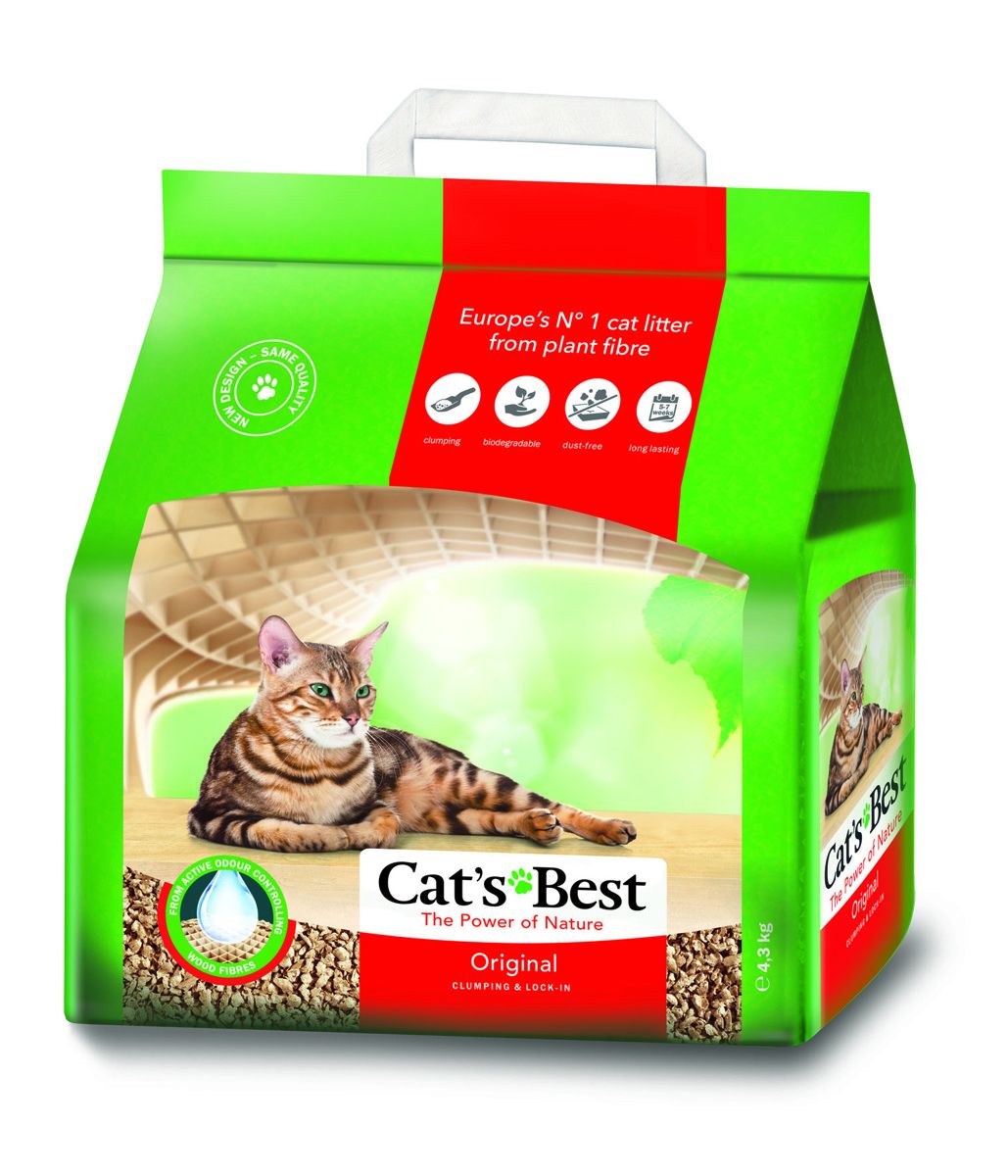 Cats Best ORIGINAL (ÖKO PLUS) 10 L / 4,3 kg TRIXIE CZ