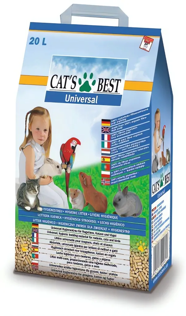 Cats Best UNIVERSAL 20 L / 11 kg - pelety JRS