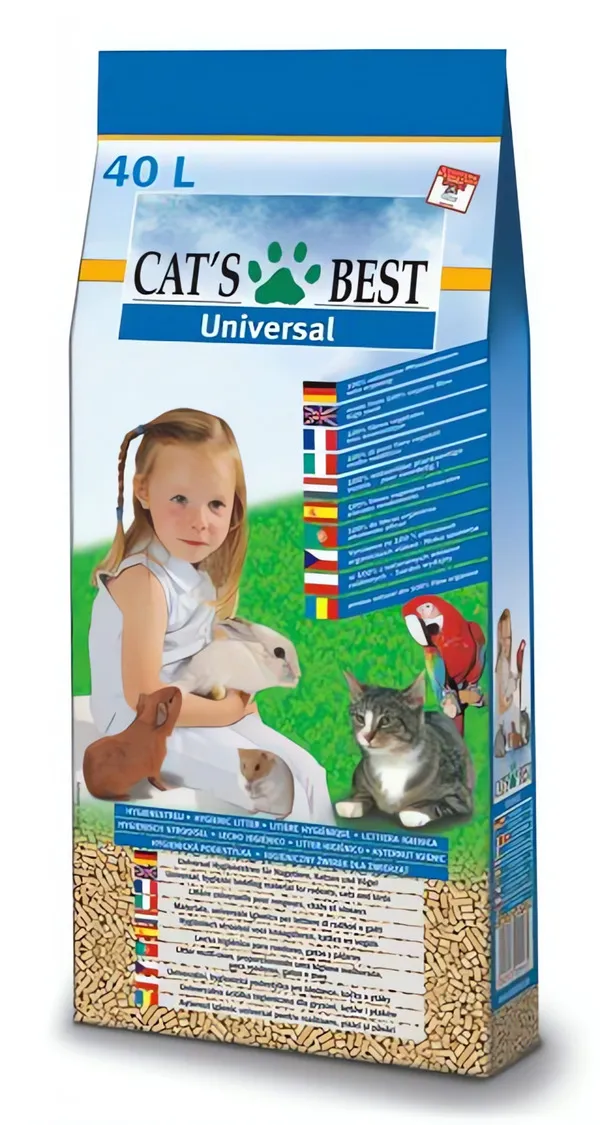 Cats Best UNIVERSAL 40 L / 22 kg - pelety JRS