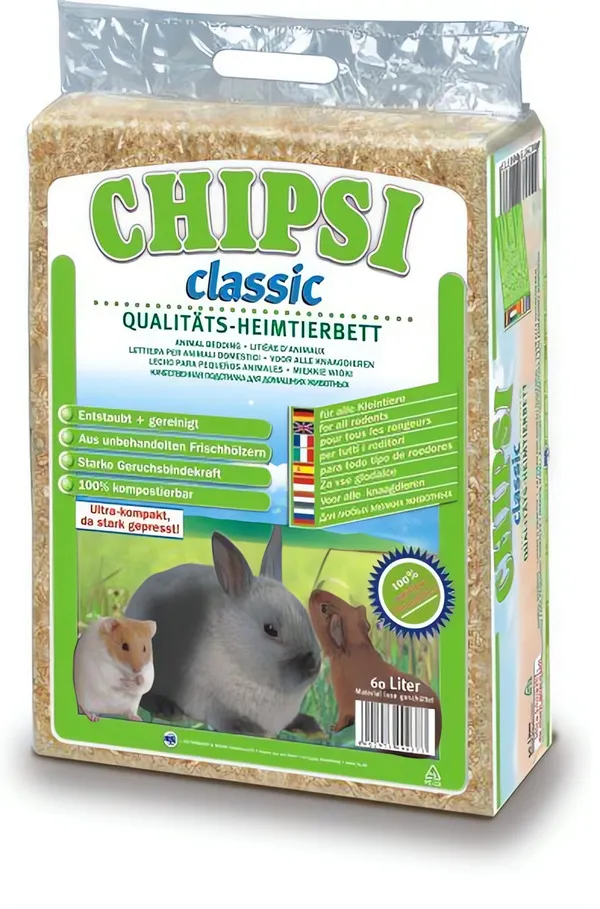 CHIPSI CLASSIC lisované hobliny 60 L JRS