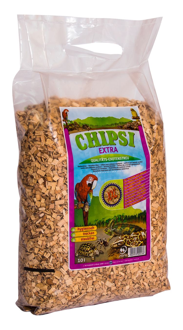 CHIPSI EXTRA XXL 10 L / 2,8 kg dřevěné štěpky z bukového dřeva JRS