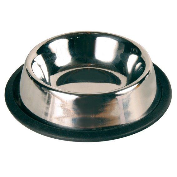 Miska nerez s gumou 200ml/11cm TRIXIE