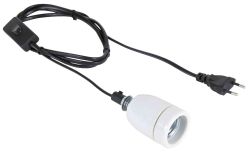 Porcelánová objímka Pro Socket do 250 W, 1,8m
