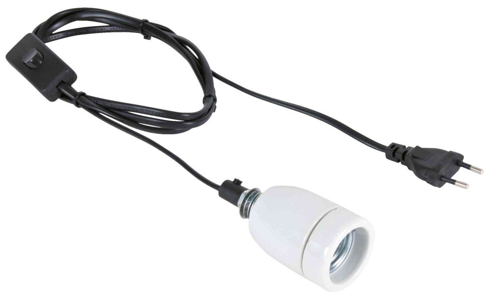 Porcelánová objímka Pro Socket do 250 W, 1,8m TRIXIE