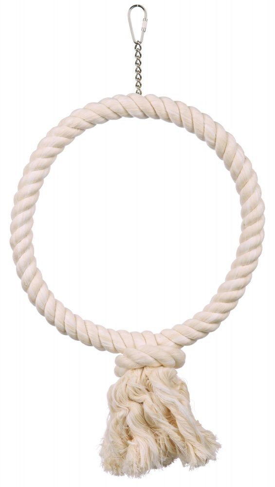 Závěsný bavlněný kruh s uzlem25cm TRIXIE