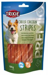 Premio CHICKEN CHEESE STRIPES- kuřecí pásky se sýrem 100g
