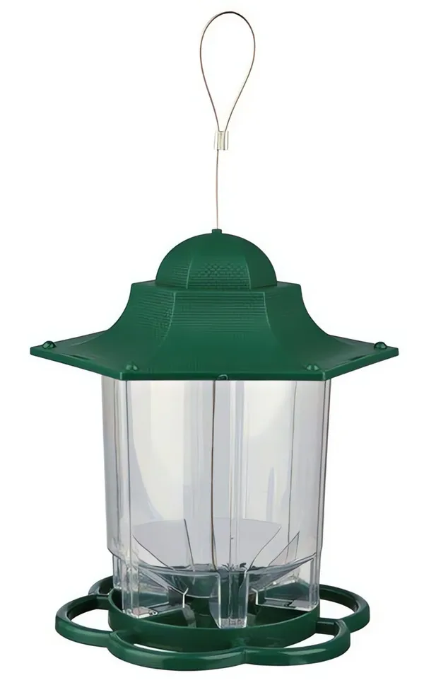 Venkovní zahradní plastové krmítko LUCERNA 1,4 l/22 cm TRIXIE