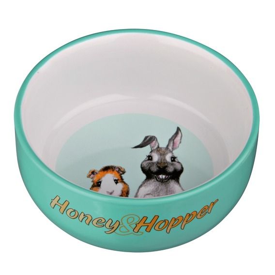 Keramická miska Honey-Hopper pro morče, králíka 250ml/11cm TRIXIE