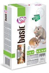 LOLO BASIC kompletní krmivo pro myši 500 g krabička