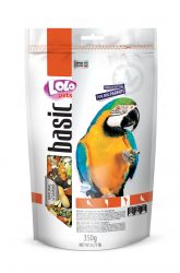 LOLO BASIC kompletní krmivo pro velké papoušky 350 g Doypack