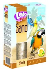 LOLOpets citrónový písek pro ptáky 1500 g