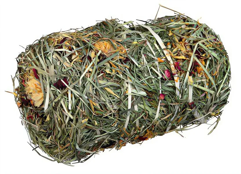 Natur Snack -přírodní váleček ze sena s květy pro hlod. 200g TRIXIE