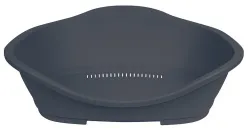 Plastový pelech Sleeper č. 1 s větráním 45/56 cm tmavě šedý