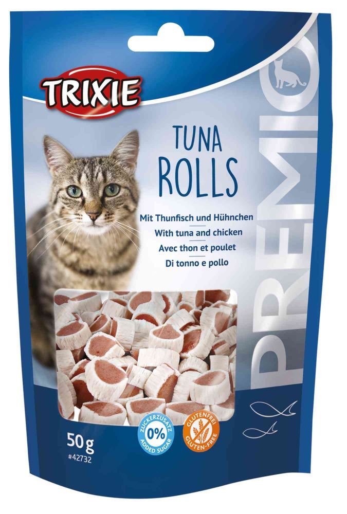 PREMIO Tuna Rolls 50 g - s tuňákem a kuřecím masem TRIXIE