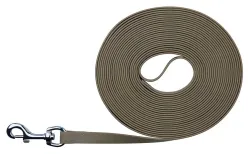 Easy Life trekové vodítko PVC 15,00 m/17 mm taupe-šedé TRIXIE