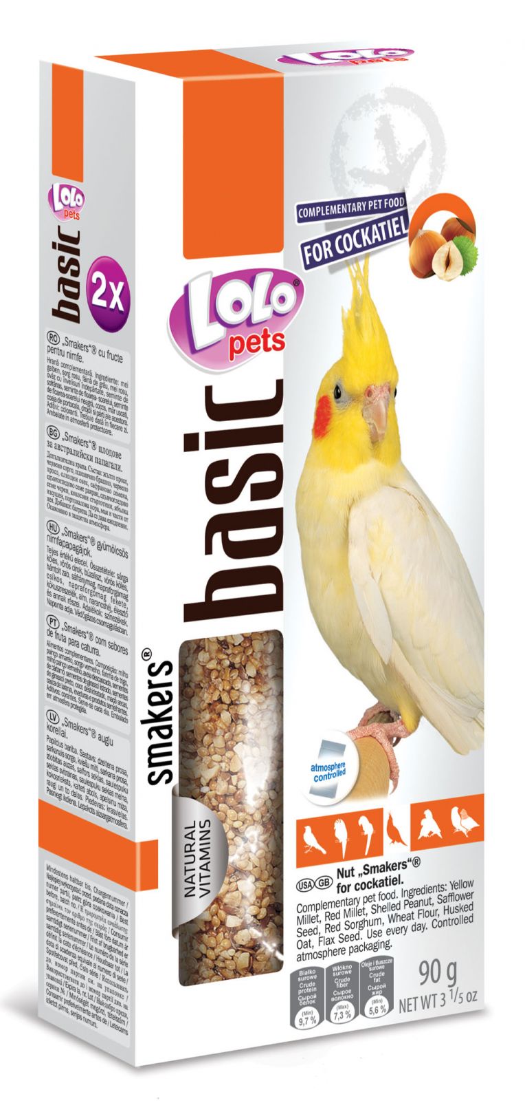 LOLO SMAKERS 2 klasy ořechové pro korely 90 g