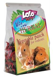 LOLOPets VITA HERBAL zeleninové plátky pro hlodavce 100g