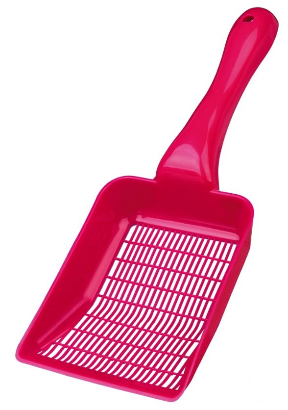 Plastová lopatka na trus, vhodná na ultra jemný písek XL TRIXIE