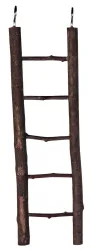 Natural Living dřevěný žebřík přírodní dřevo 5 příček/26 cm