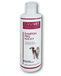 CANAVET šampon pro kočky s antipar.přísadou Canabis CC 250ml